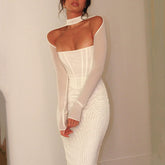 Beatrice Corset Midi Dress